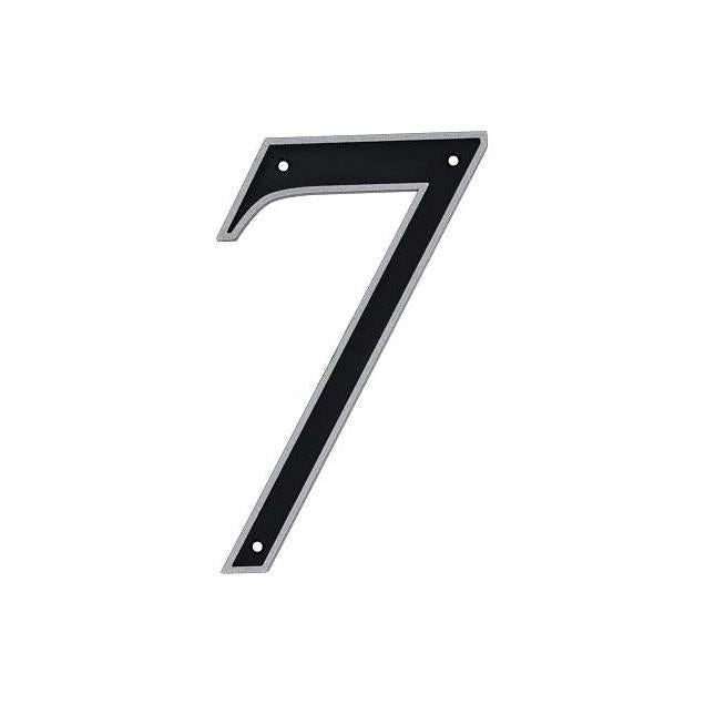 Hillman 6 In. Reflective Plastic Number 7