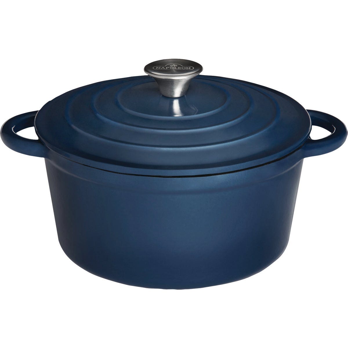 Napoleon Cast Iron Round Casserole Dish