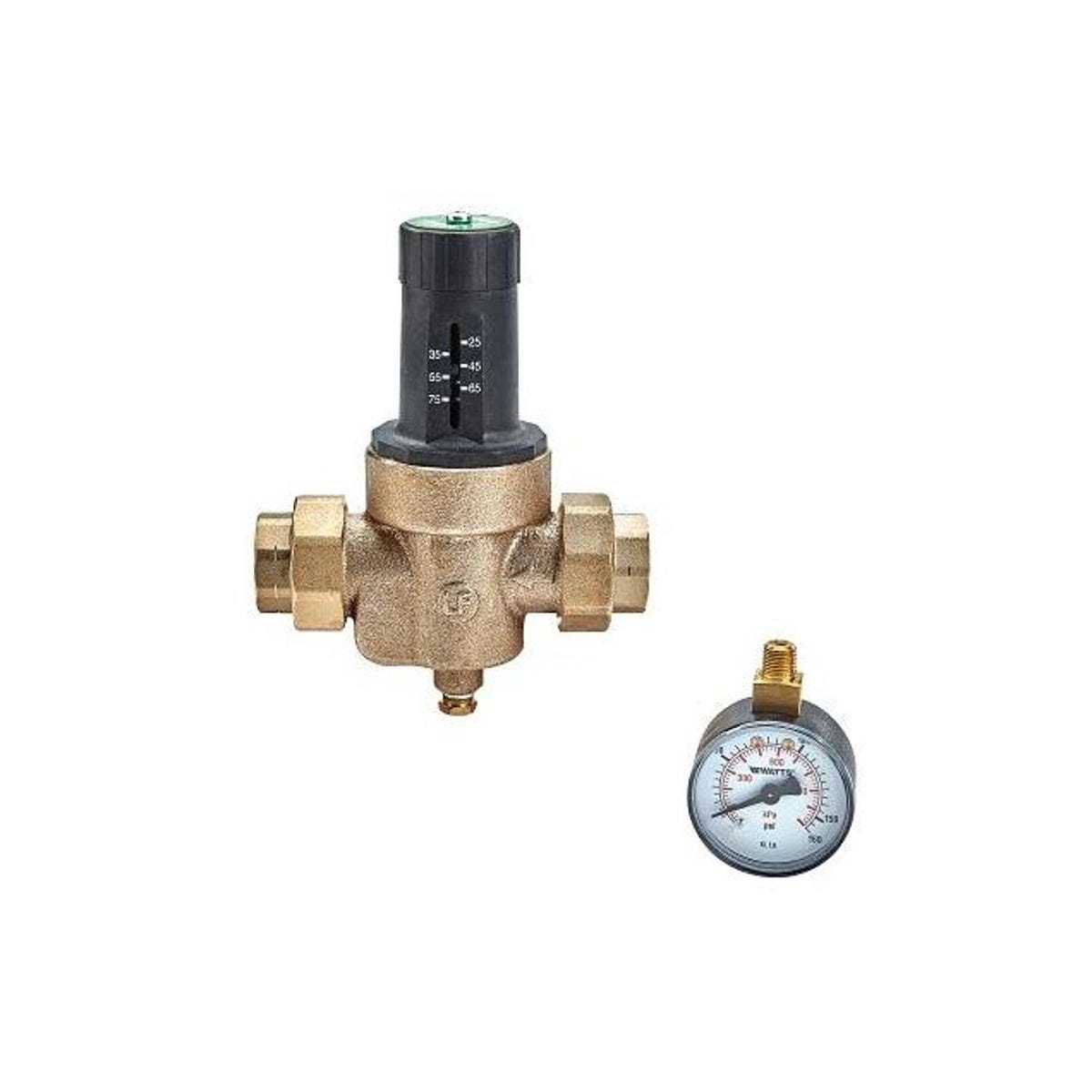 Watts 3/4 In. Double-Union Pressure-Reducing Valve Watts 3/4 In. Double-Union Pressure-Reducing Valve