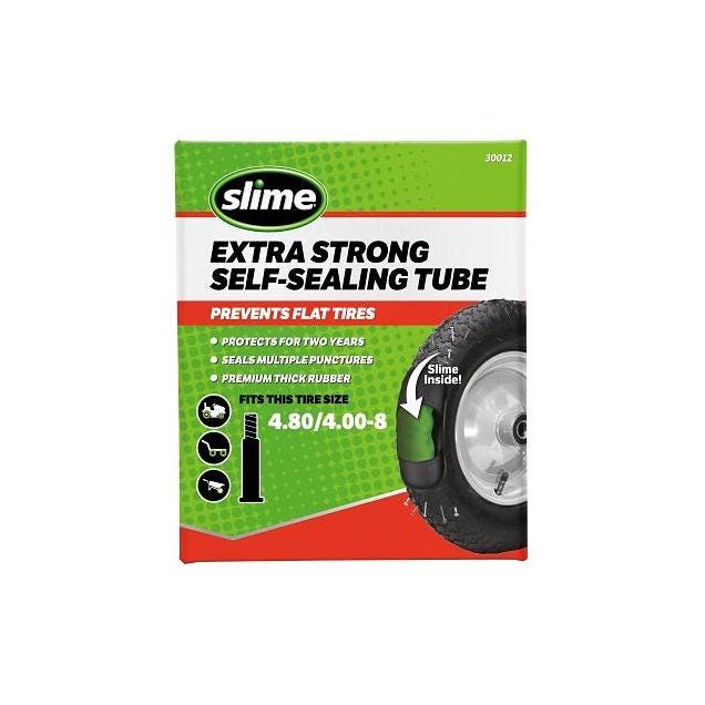 Slime Smart Tube 480-400 x 8 In. Self-Healing Wheelbarrow Inner Tube Slime Smart Tube 480-400 x 8 In. Self-Healing Wheelbarrow Inner Tube