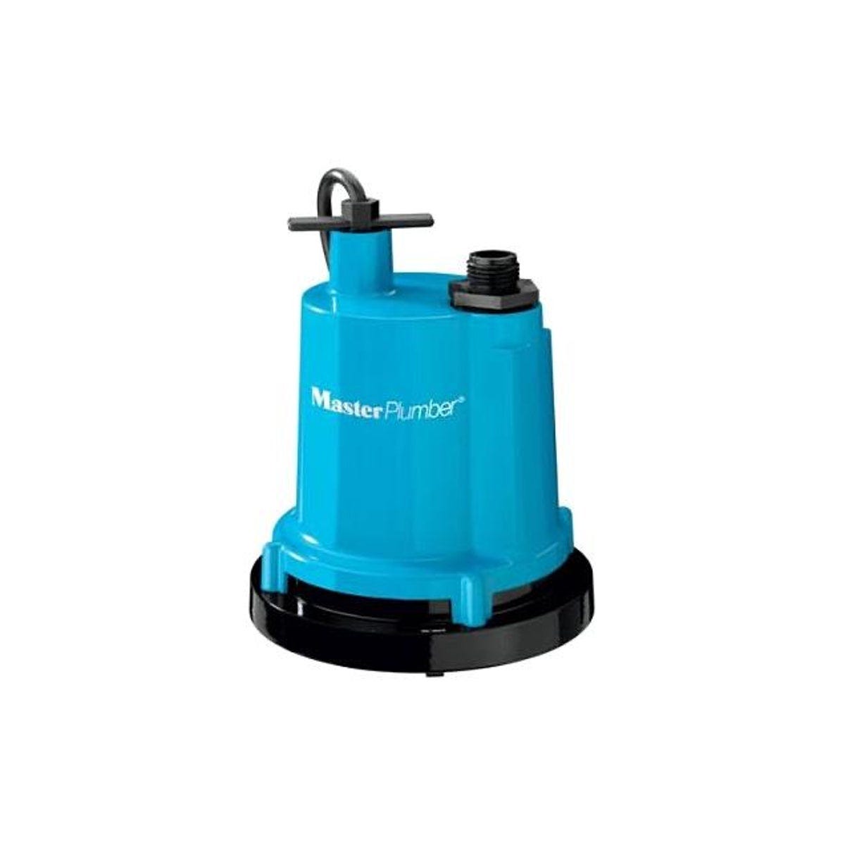 Master Plumber 1/4 HP 1300 GPH Classic Geyser Heavy-Duty Submersible Utility Pump