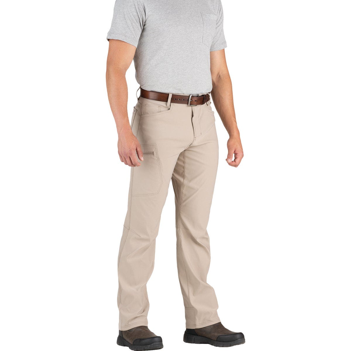 Berne Men's 32x32 Beige Lightweight Flex Pro Pants