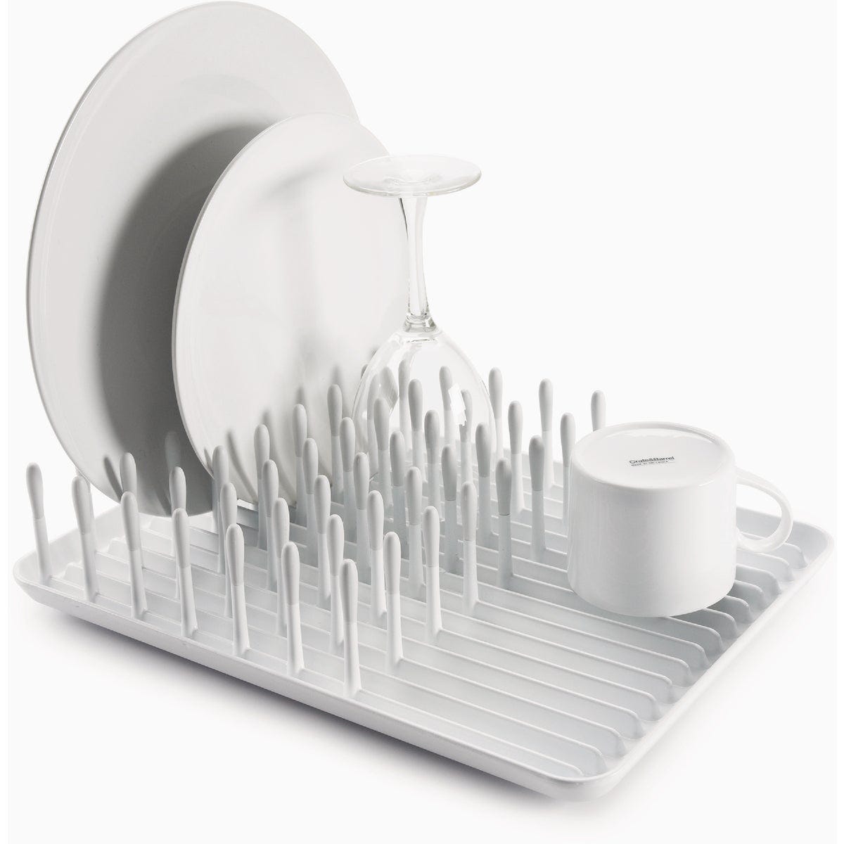 OXO Good Grips 10-1/2 In. W x 13-3/4 In. L White Dish Rack - photo 5 OXO Good Grips 10-1/2 In. W x 13-3/4 In. L White Dish Rack - photo 5