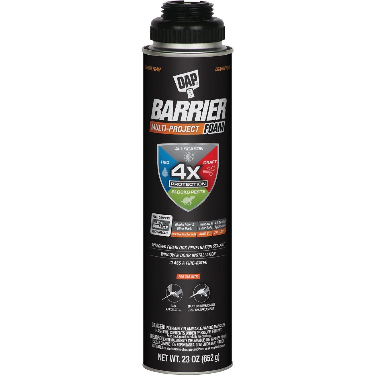DAP Barrier 23 Oz. Multi-Project Gun Foam Sealant DAP Barrier 23 Oz. Multi-Project Gun Foam Sealant