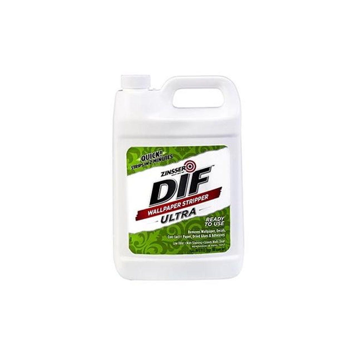 Zinsser 1 Gal. Ready-to-Use DIF Ultra Liquid Wallpaper Remover Zinsser 1 Gal. Ready-to-Use DIF Ultra Liquid Wallpaper Remover