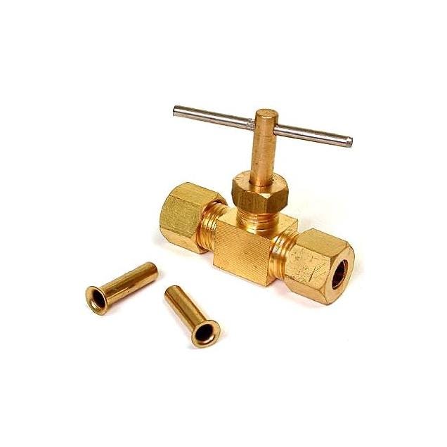 Dial Manufacturing 1/4 In. x 1/4 In. Straight MPT Evaporative Cooler In-Line Water Shutoff Valve Dial Manufacturing 1/4 In. x 1/4 In. Straight MPT Evaporative Cooler In-Line Water Shutoff Valve