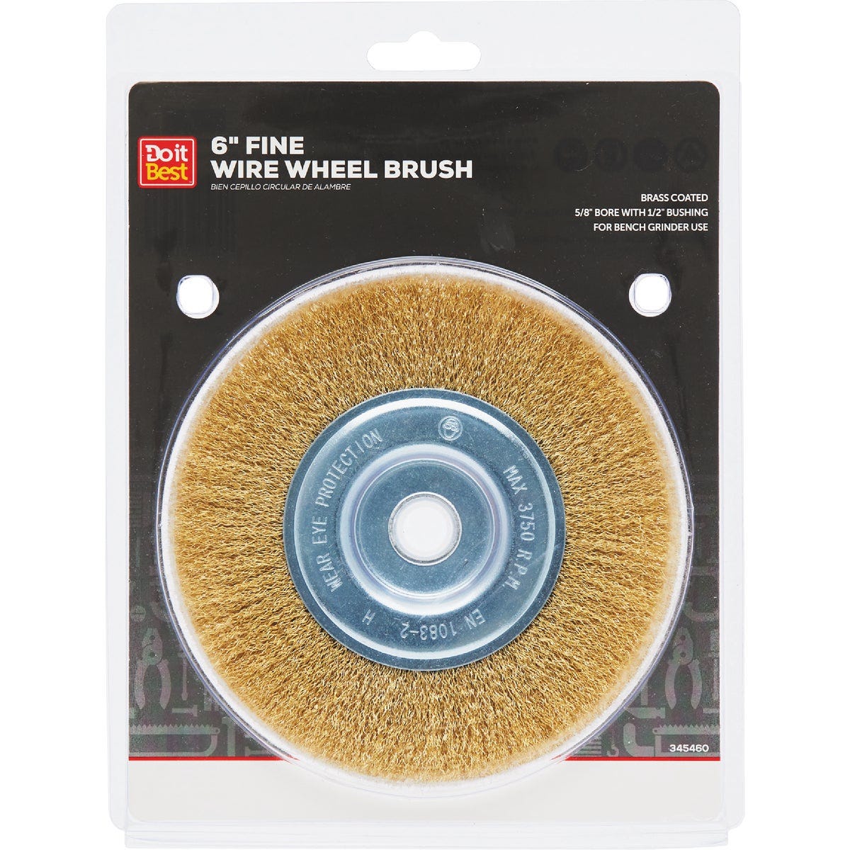 Do it Best 6 In. Fine Bench Grinder Wire Wheel