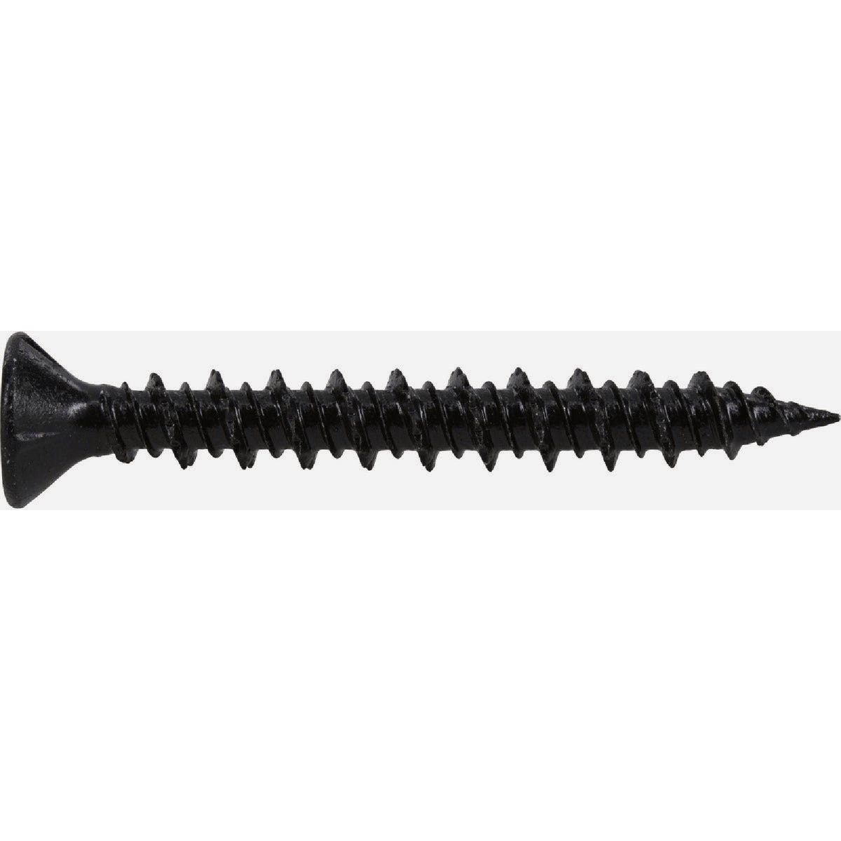 Hillman Power Pro Black Flat-Head Concrete Screw Anchors (3/16" x 1-3/4") - 25 pc