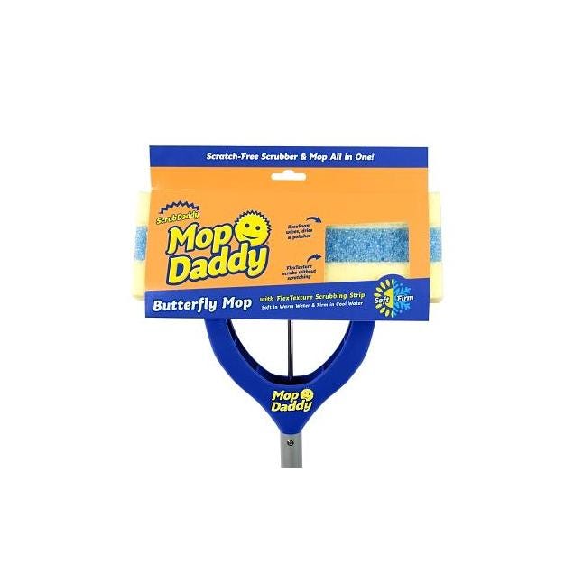 Scrub Daddy Mop Daddy Butterfly Sponge Mop