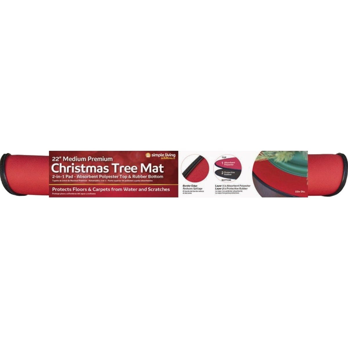 Simple Living Solutions 22 In. Premium Christmas Tree Mat - photo 2