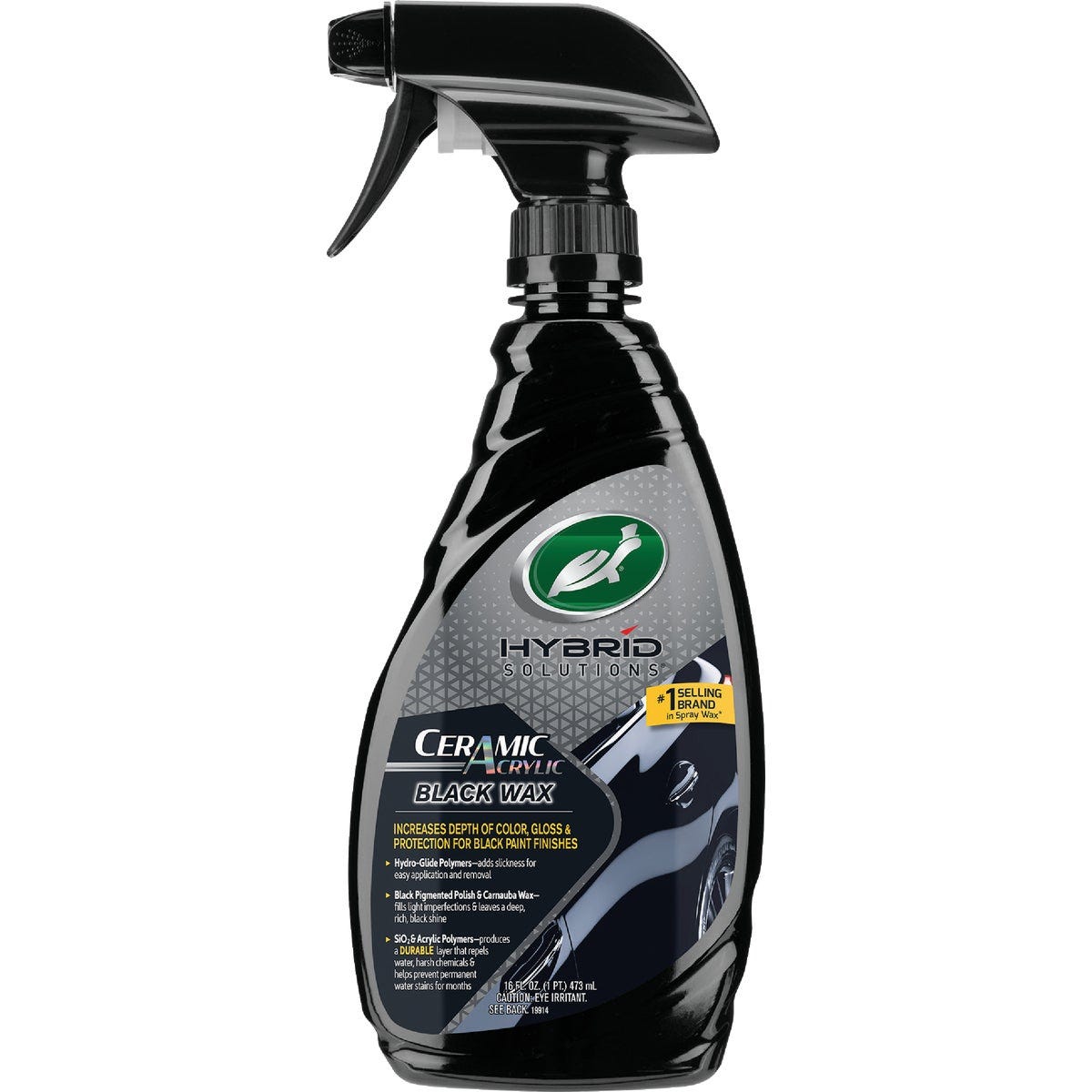 Turtle Wax Hybrid Solutions 16 Oz. Trigger Spray Ceramic Acrylic Black Car Wax Turtle Wax Hybrid Solutions 16 Oz. Trigger Spray Ceramic Acrylic Black Car Wax