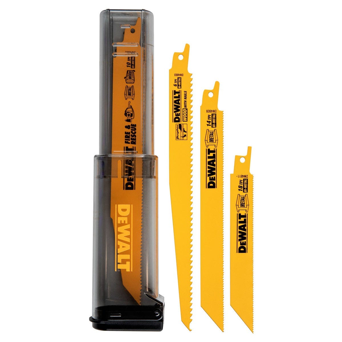 DEWALT Bi-Metal Reciprocating Saw Blade Set (16-Piece) - photo 7 DEWALT Bi-Metal Reciprocating Saw Blade Set (16-Piece) - photo 7