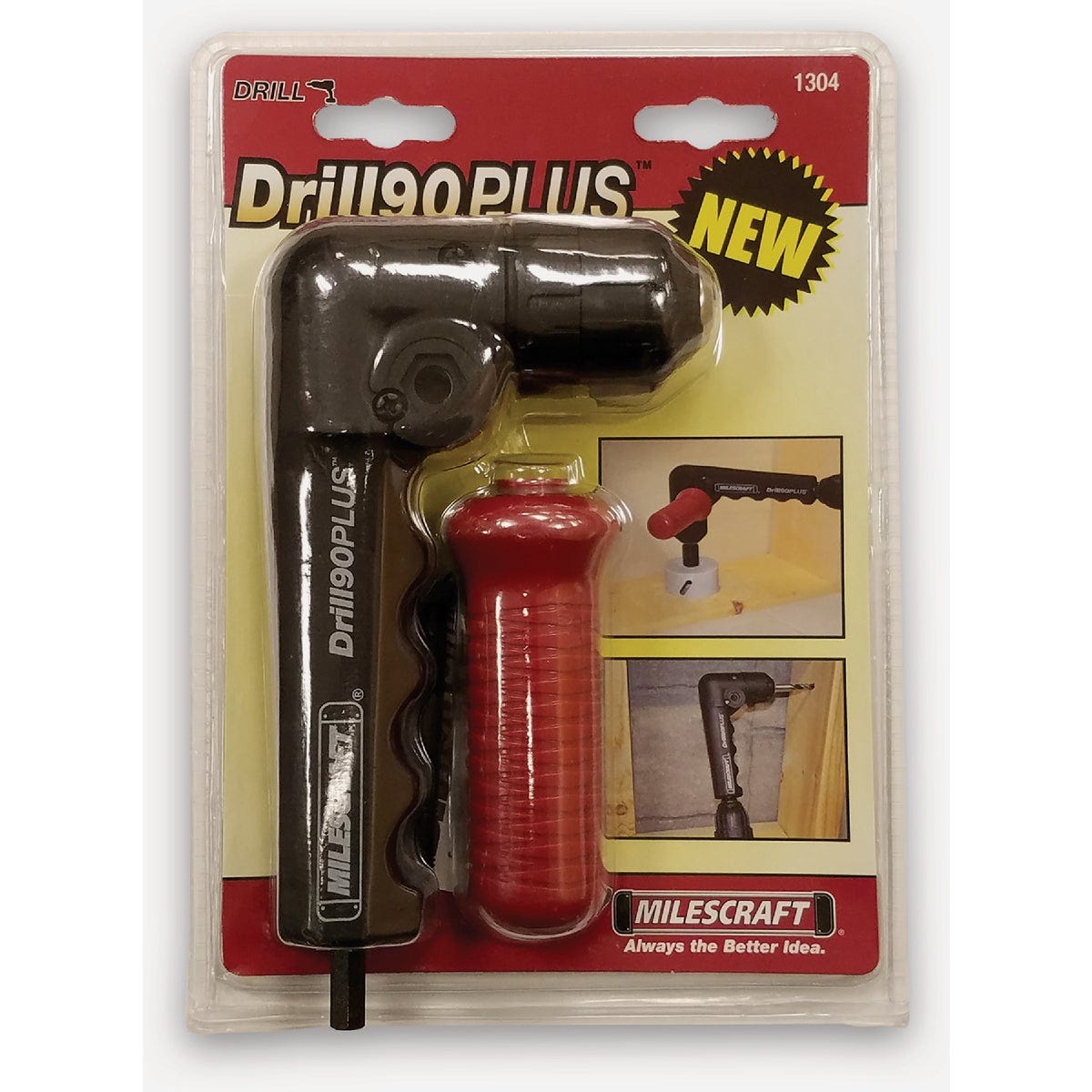 Milescraft Drill90PLUS Right Angle Drill Attachment with Keyless Drill Chuck - photo 5