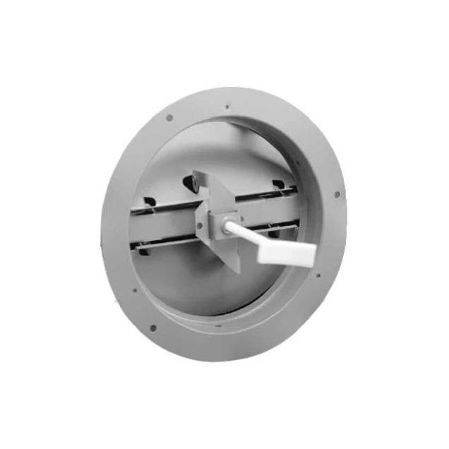AmeriFlow 6 In. Brown Steel Round Damper Ring AmeriFlow 6 In. Brown Steel Round Damper Ring