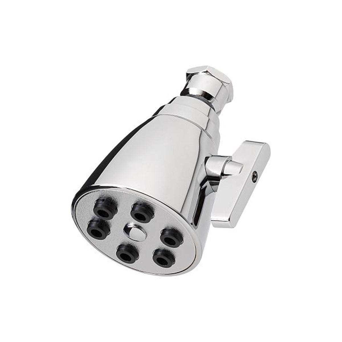 HomePointe 6-Spray Fixed Mount Shower Head, Chrome