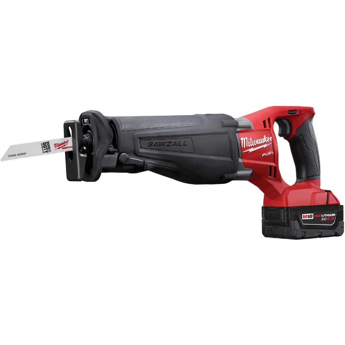 Milwaukee Fuel Sawzill 5 Ah Cordless Reciprocating Saw Kit - photo 2