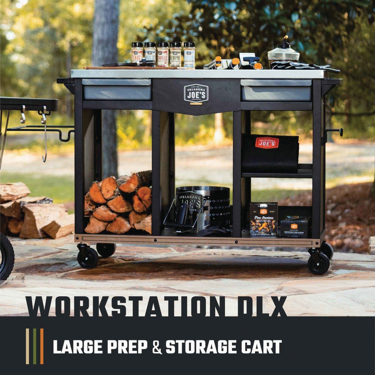 Oklahoma Joe's Workstation DLX Prep & Storage Cart - photo 2 Oklahoma Joe's Workstation DLX Prep & Storage Cart - photo 2