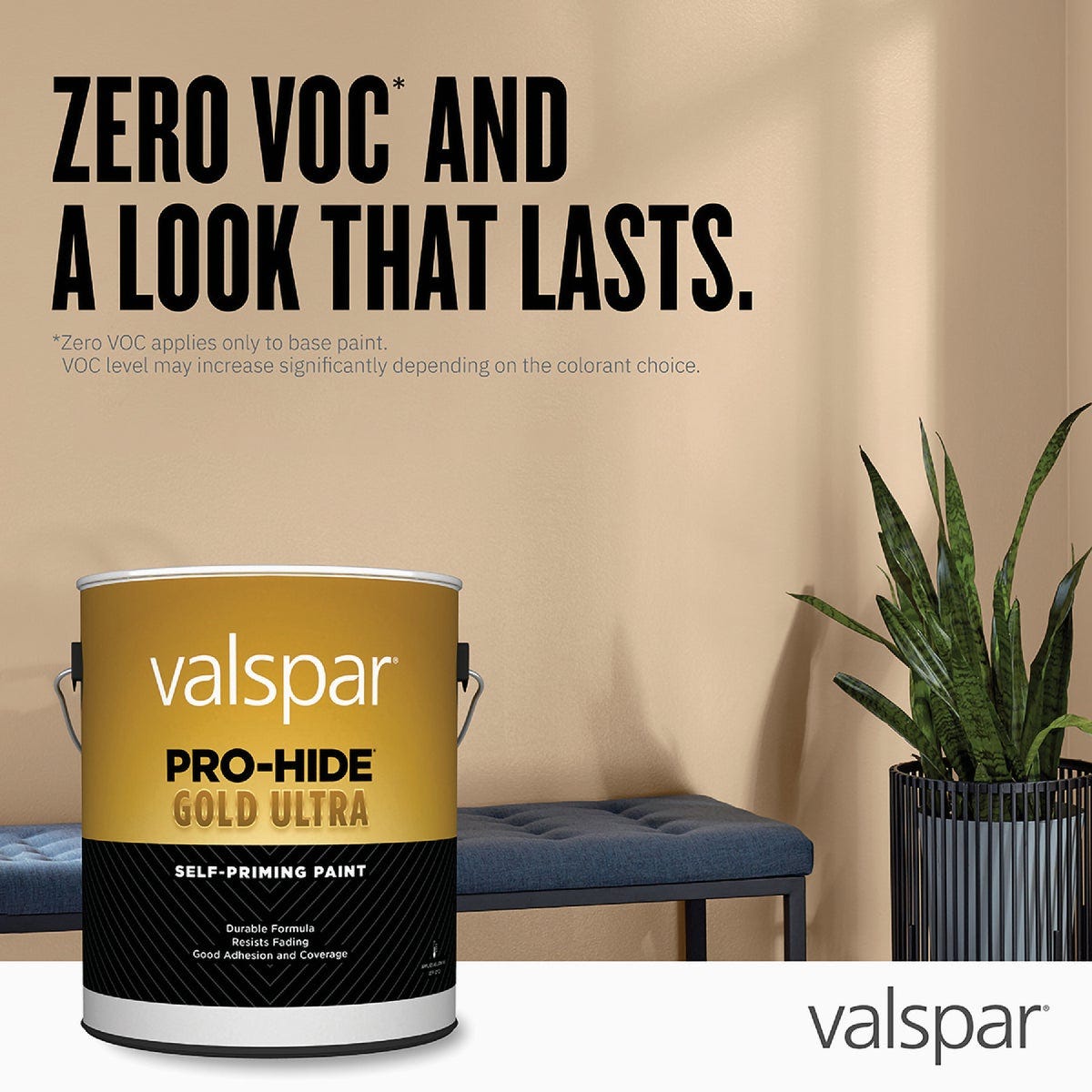 Valspar Pro-Hide Gold Ultra Latex Satin Exterior House Paint, Pastel Base, 1 Gal. - photo 3