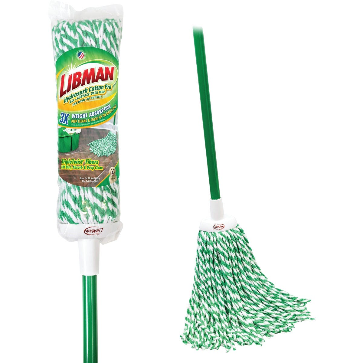 Libman Cotton Deck Mop Libman Cotton Deck Mop