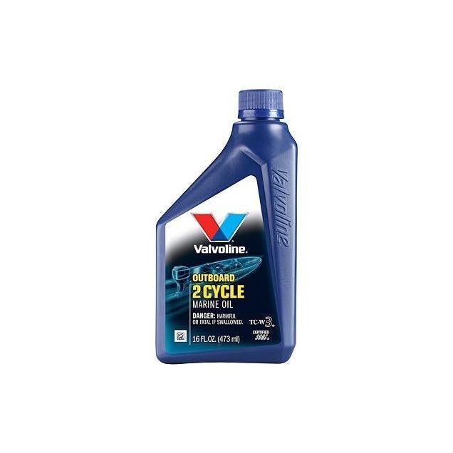 Valvoline 16 Oz. 2-Stroke Outboard Marine Motor Oil