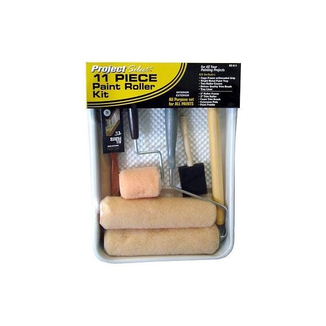 Linzer 11-Piece Paint Roller Tray Set Linzer 11-Piece Paint Roller Tray Set
