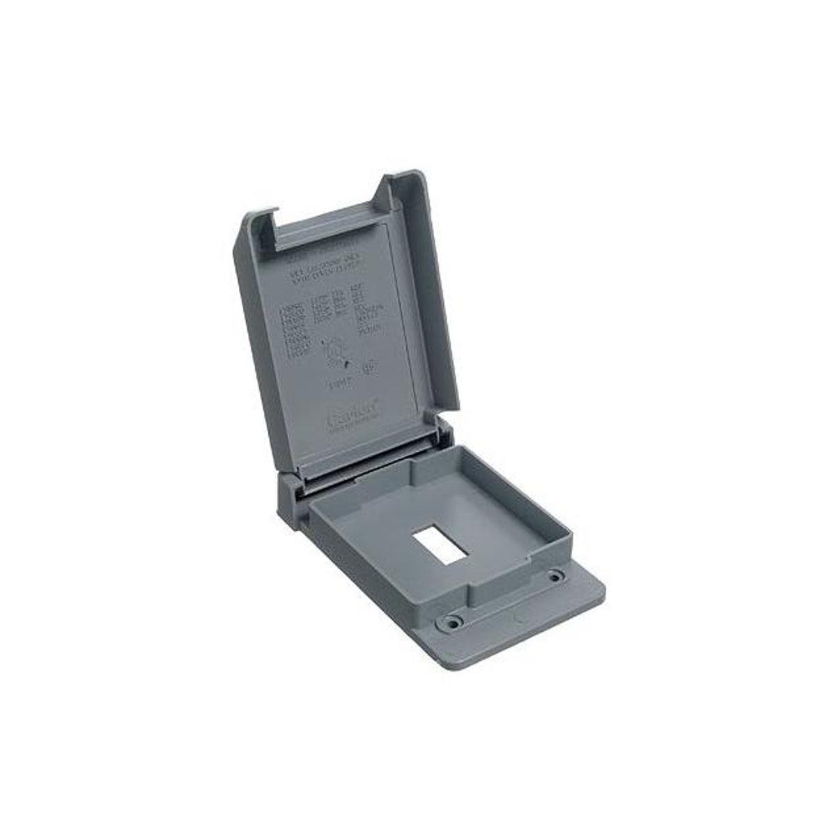 Carlon 1-Gang Weatherproof PVC Switch Cover Carlon 1-Gang Weatherproof PVC Switch Cover