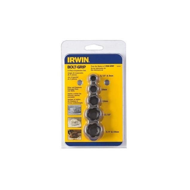 Irwin Bolt-Grip 5-Piece Damaged Bolt Extractor Set