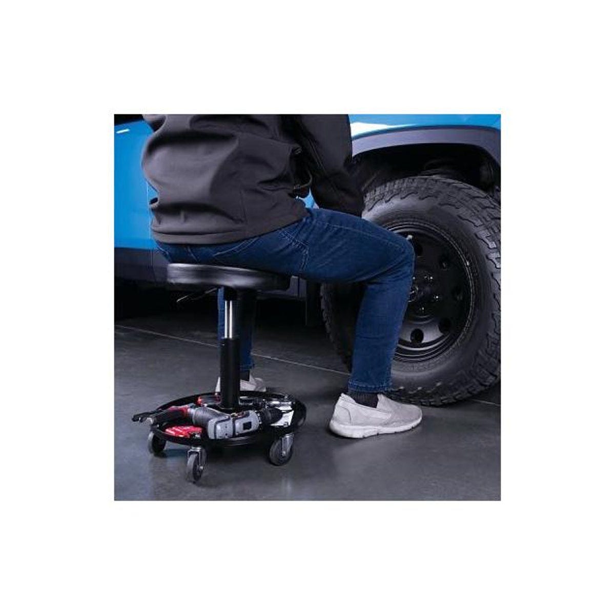 Performance Tool Pneumatic Rolling Shop Stool - photo 2 Performance Tool Pneumatic Rolling Shop Stool - photo 2