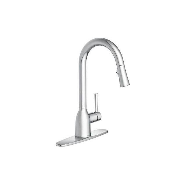 Moen Adler Chrome Single-Handle High-Arc Kitchen Faucet