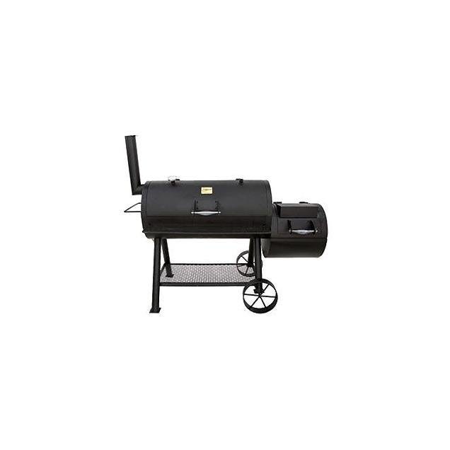 Oklahoma Joe's Charcoal Grill, 1060-Sq. In., Black Stainless Steel Oklahoma Joe's Charcoal Grill, 1060-Sq. In., Black Stainless Steel