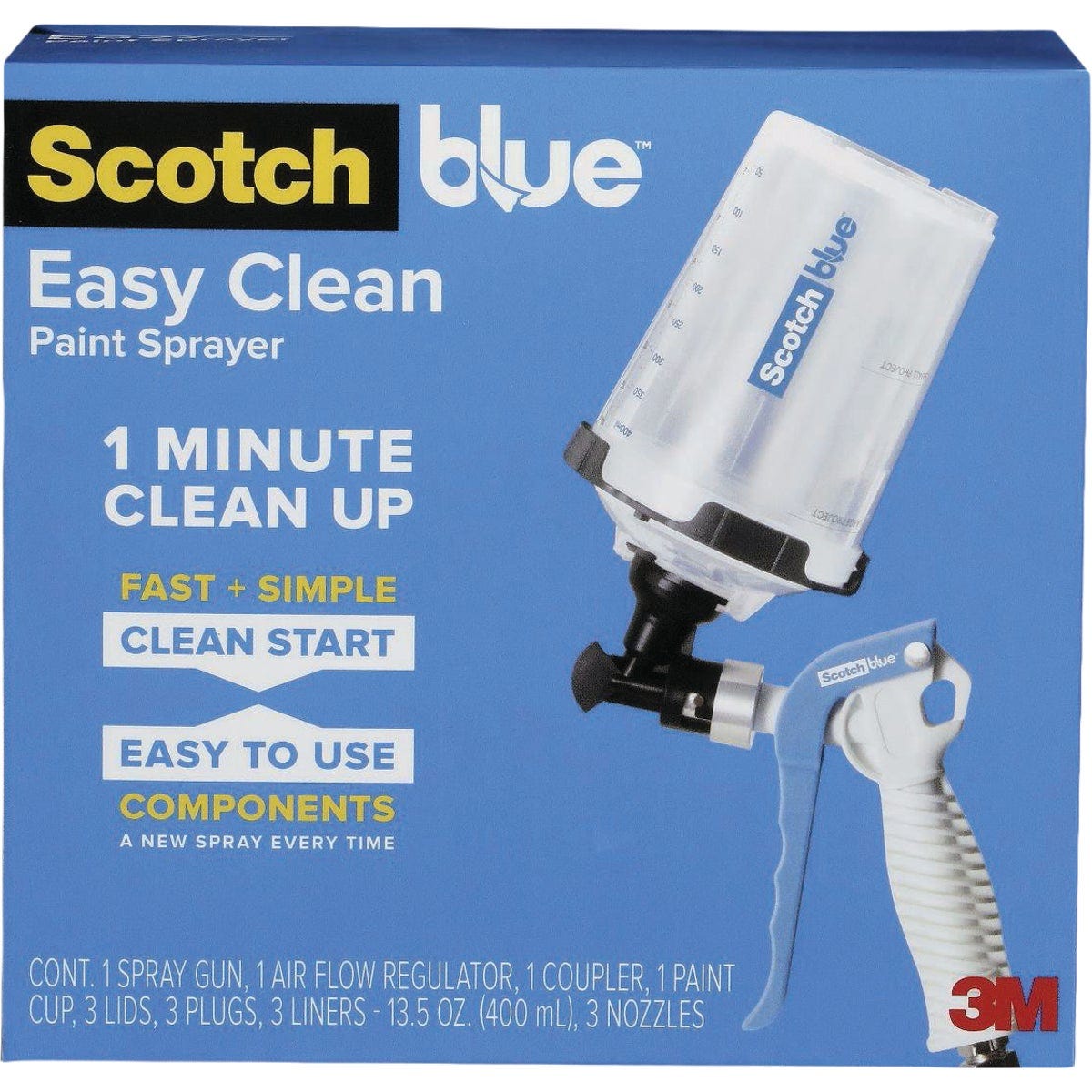 3M ScotchBlue Easy Clean Paint Sprayer Kit 3M ScotchBlue Easy Clean Paint Sprayer Kit