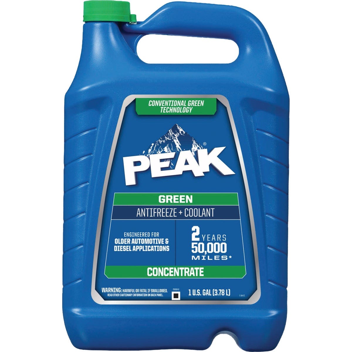 Peak 1 Gal. Full Strength Concentrate Conventional Green Antifreeze & Coolant - photo 2