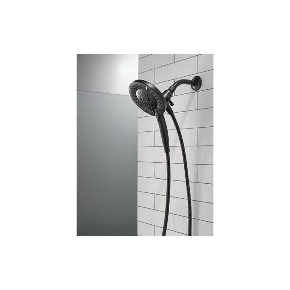 Delta In2ition Matte Black 5-Spray 2-In-1 Shower Head - photo 4