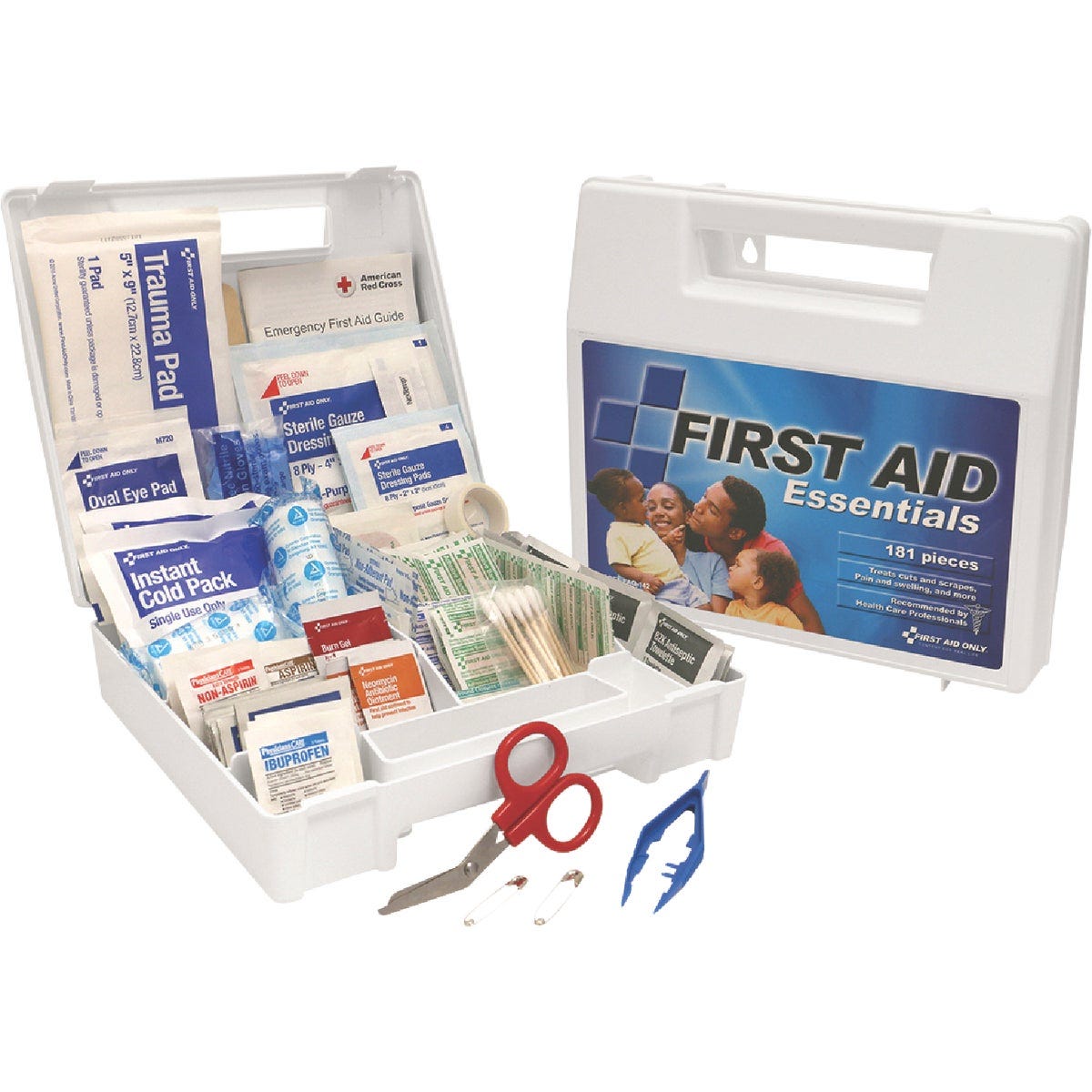 First Aid Only First Aid Kit with Plastic Case (180-Piece) - photo 3 First Aid Only First Aid Kit with Plastic Case (180-Piece) - photo 3