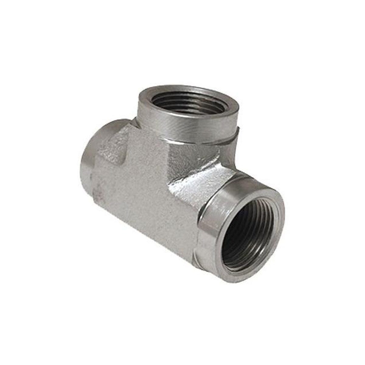 Apache 1/4 In. FP Thread Hydraulic Tee Adapter Apache 1/4 In. FP Thread Hydraulic Tee Adapter