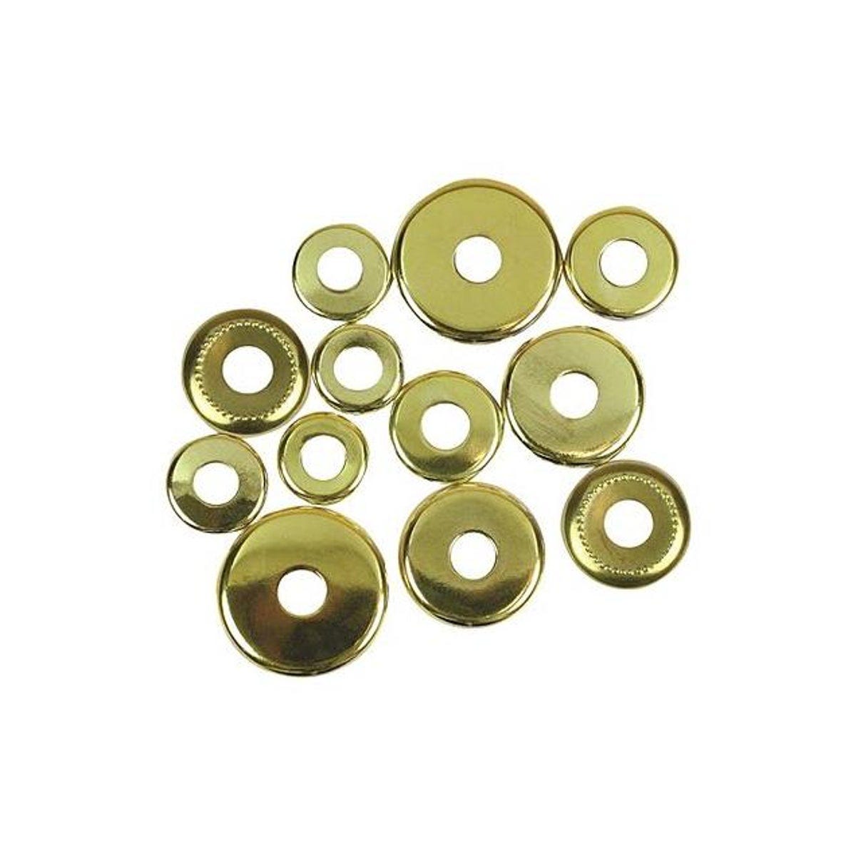 Jandorf 1/8 IP Brass Finish Assorted Lamp Check Rings (12-Pack) Jandorf 1/8 IP Brass Finish Assorted Lamp Check Rings (12-Pack)