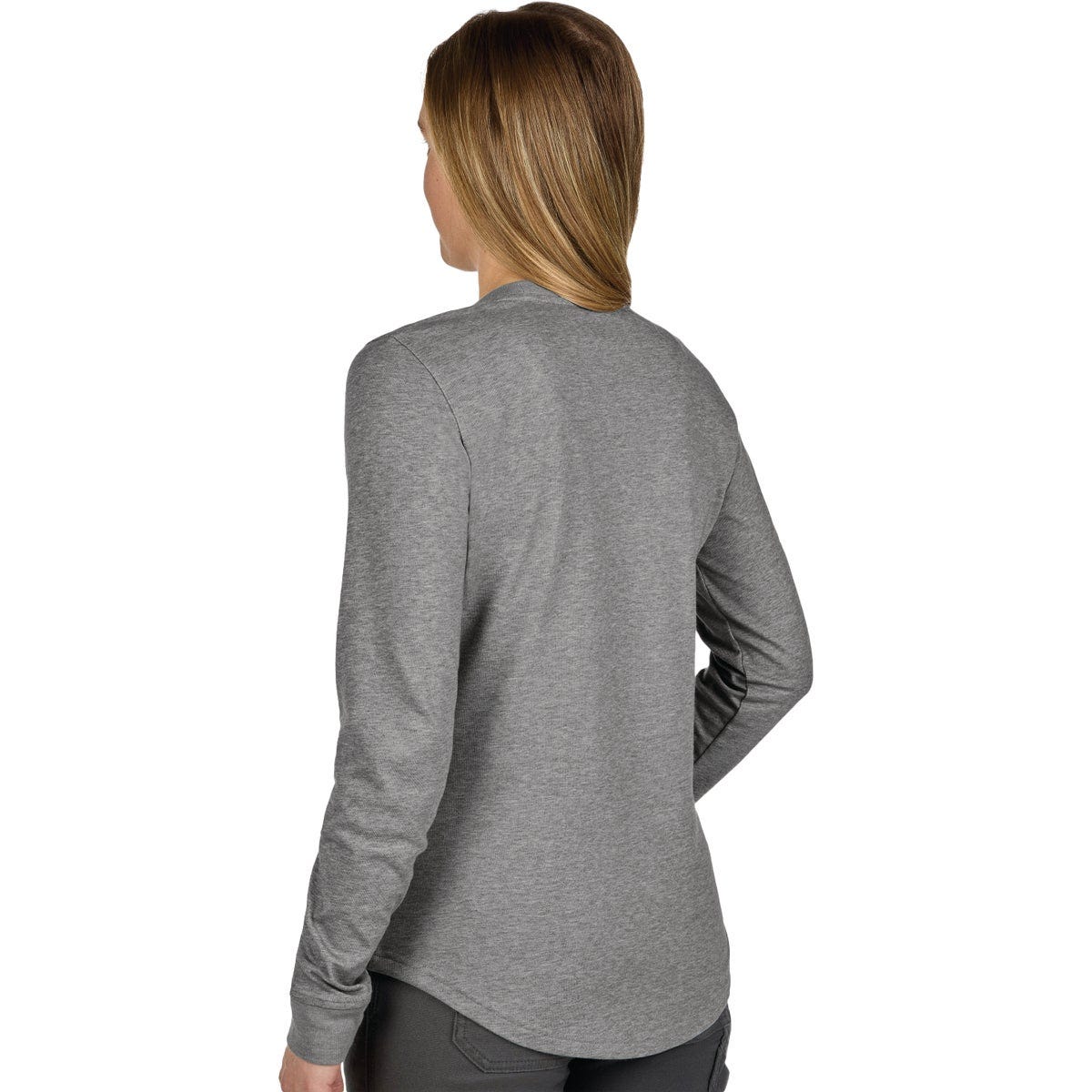 Milwaukee FREEFLEX Women's Large Gray Long Sleeve Hybrid T-Shirt - photo 2