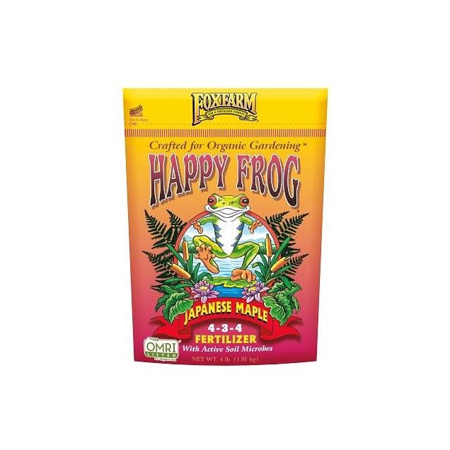 FoxFarm Happy Frog 4 Lb. 4-3-4 Japanese Maple Fertilizer | True