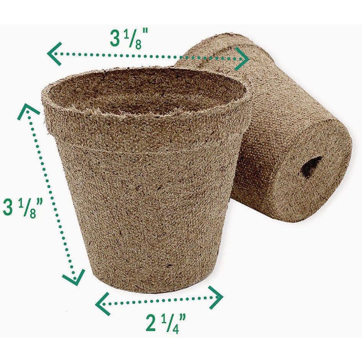 Jiffy 3 In. W. Round Peat Pot (22-Pack) - photo 3