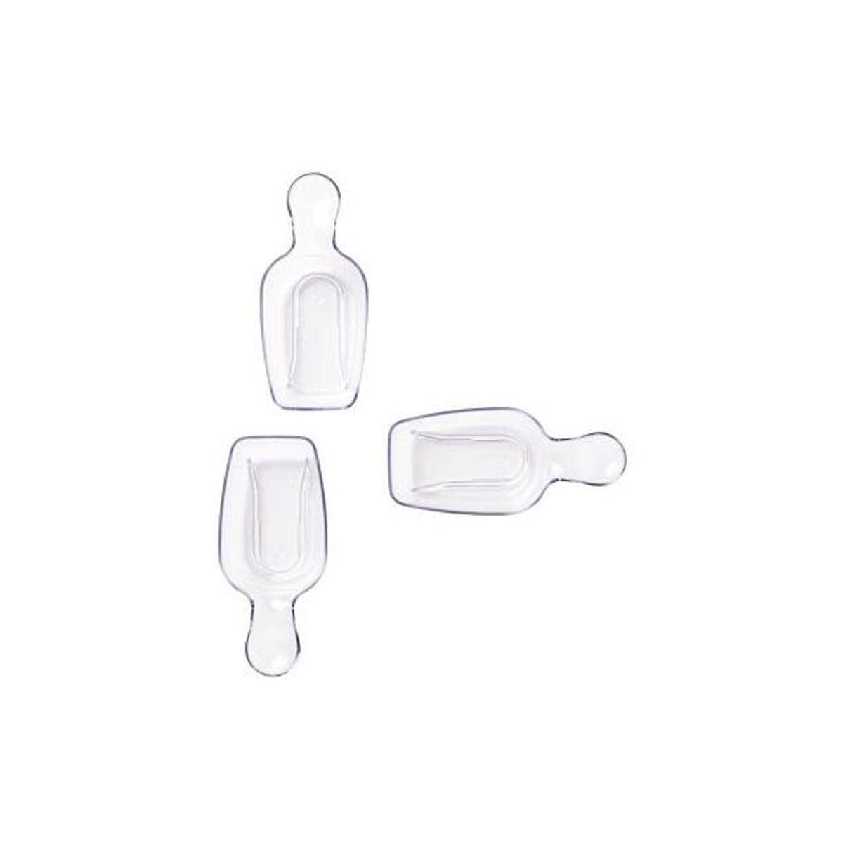 OXO Good Grips 1/2 Cup Clear Plastic Scoop Set (3-Count) OXO Good Grips 1/2 Cup Clear Plastic Scoop Set (3-Count)