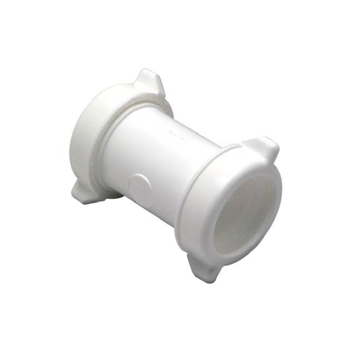 Master Plumber 2 In. White Plastic Lavatory/Kitchen Drain Coupling Master Plumber 2 In. White Plastic Lavatory/Kitchen Drain Coupling