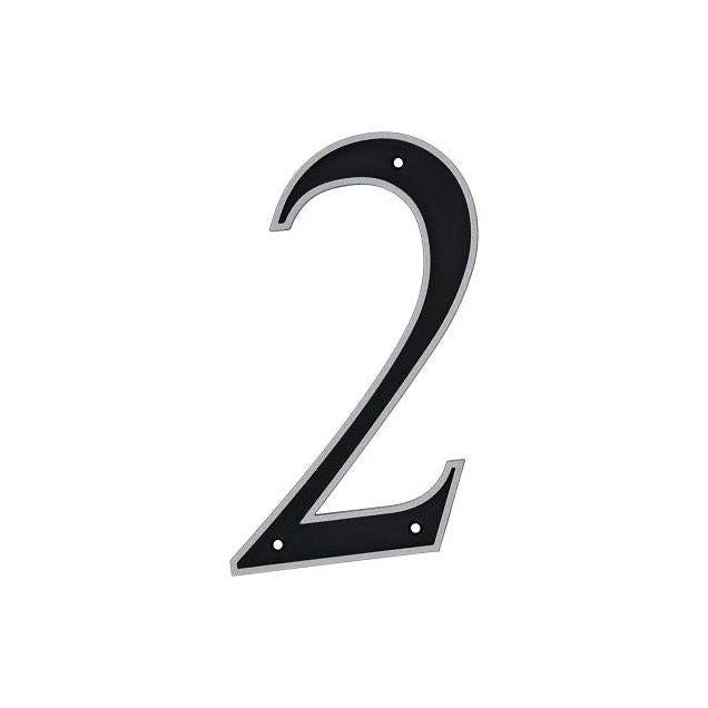 Hillman 6 In. Reflective Plastic Number 2