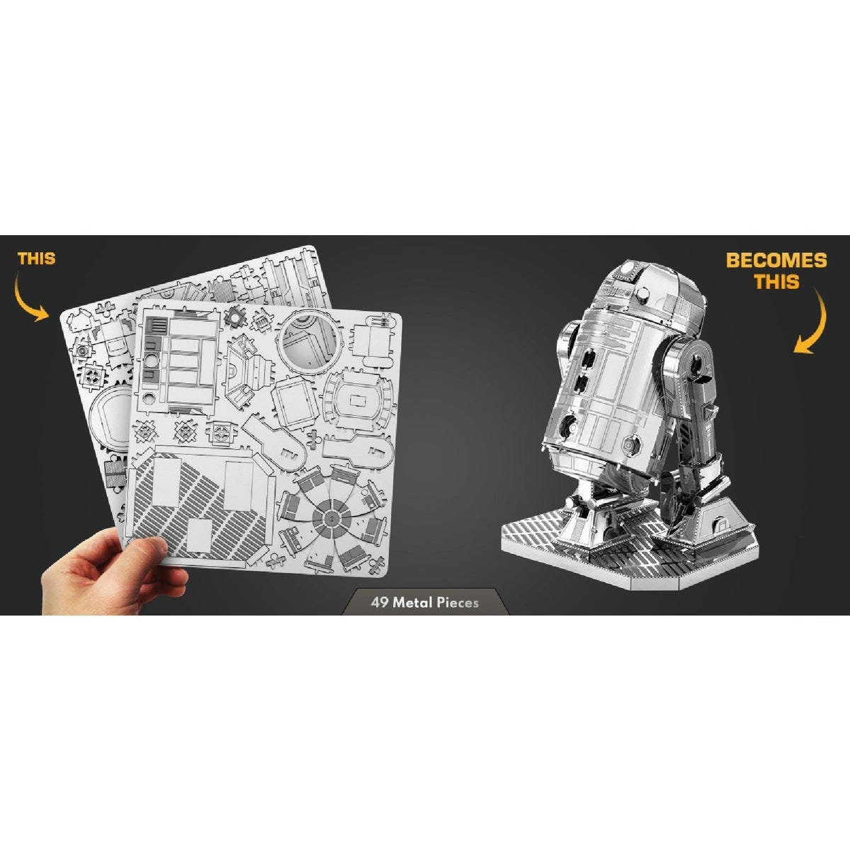 Metal Earth Star Wars R2-D2 Model- - photo 3 Metal Earth Star Wars R2-D2 Model- - photo 3