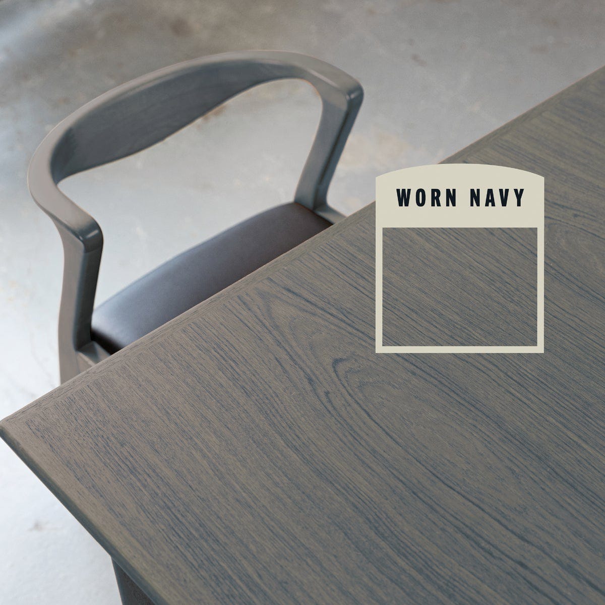Varathane Fast Dry Worn Navy Urethane Modified Alkyd Interior Wood Stain, 1 Qt. - photo 3