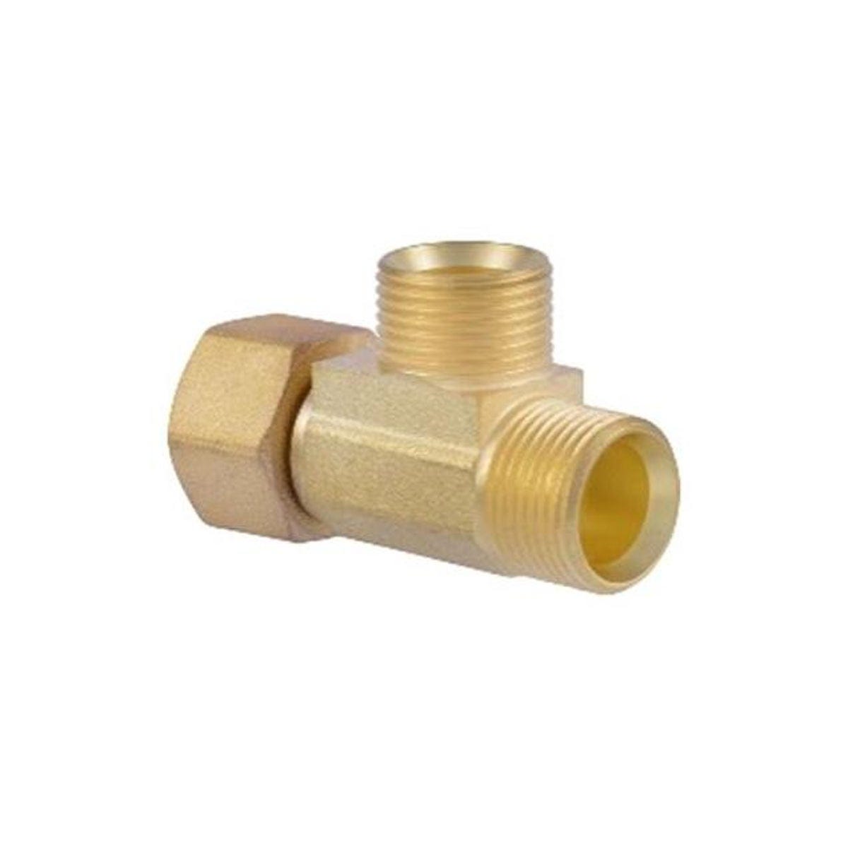 SharkBite 3/8 In. x 3/8 In. Stop Valve Add-A-Tee