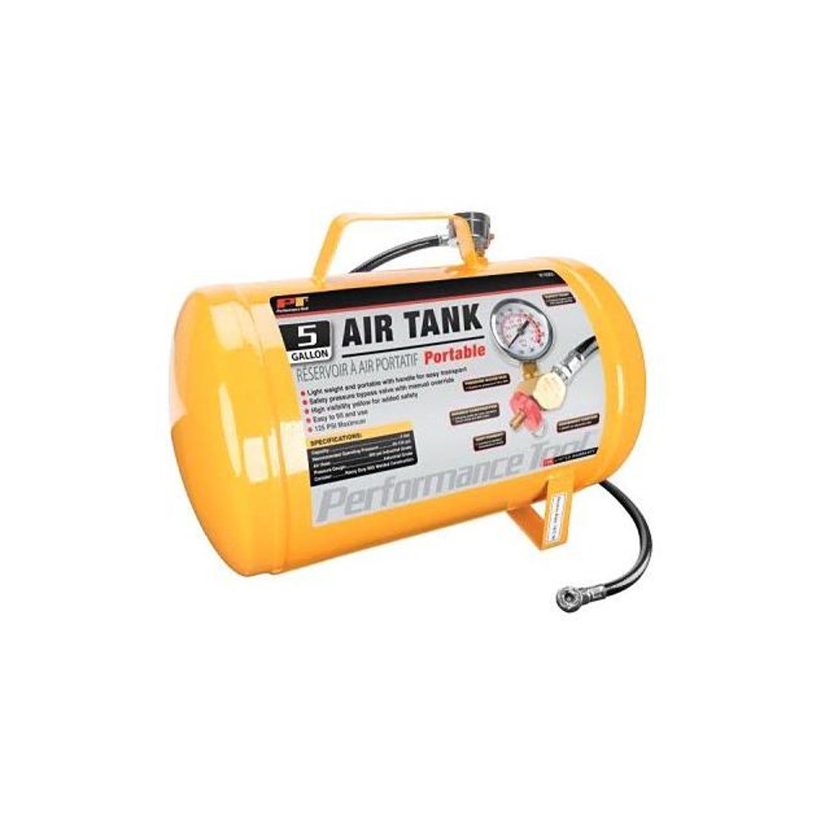 Performance Tool 5 Gal. Air Tank Performance Tool 5 Gal. Air Tank