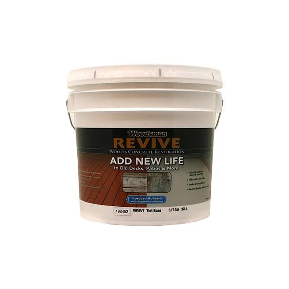 EasyCare Woodsman 3.5 Gal. Tint Base Revive Wood & Conrete Restoration EasyCare Woodsman 3.5 Gal. Tint Base Revive Wood & Conrete Restoration