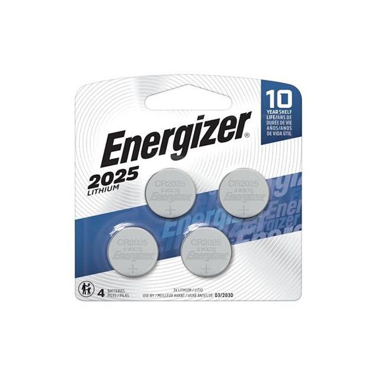 Energizer 4-Pack 3V Lithium Coin Batteries Energizer 4-Pack 3V Lithium Coin Batteries