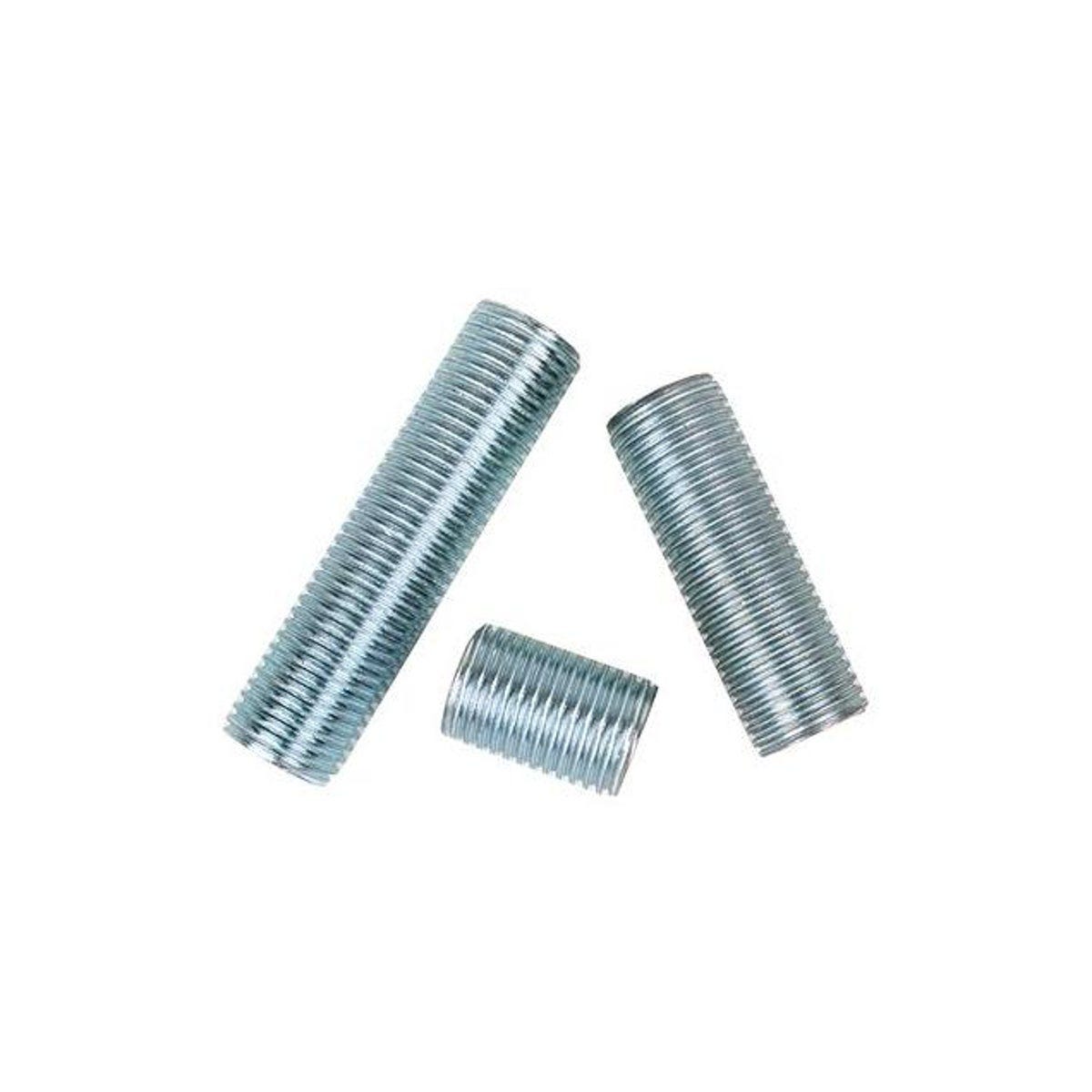 Jandorf 1/4 IP Zinc-Plated Lamp Nipple (3-Pack)