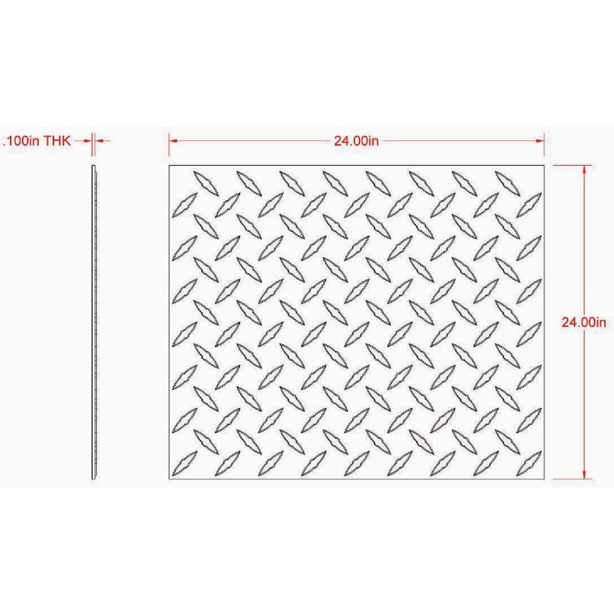 Hillman SteelWorks 0.020 In. x 24 In. x 36 In. Anodized Aluminum Gold Union Jack Decorative Sheet - photo 3